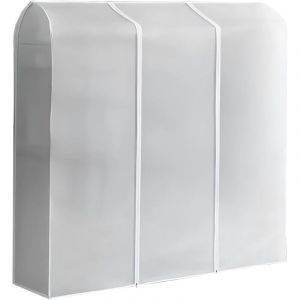 Housse Penderie, Housse De Prot&egrave;ge, Housse Portant Vetement Grand Sac &agrave; Poussi&egrave;re Suspendu Translucide, Housses de V&ecirc;tements (100 50 150cm)