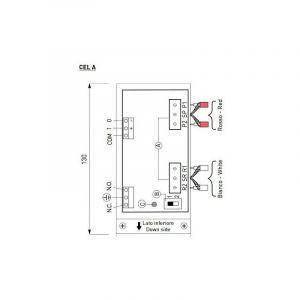 Cela - Boîtier raccordement des photo-cellules - 80mA 24V - Ditec