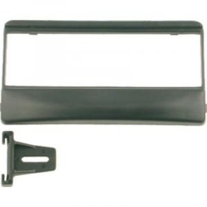 Facade autoradio FA072 compatible avec Ford Escort Orion Scorpio Transit Mazda 121 - Noir