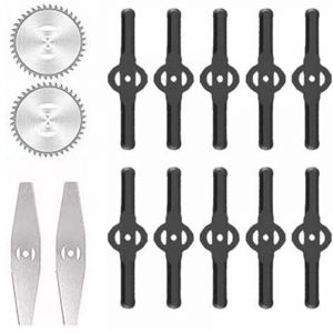 ZVD - Accessoires pour tondeuses à gazon Lames de désherbeur électrique Lames de scie Manche télescopique léger pour la coupe du gazon, l'entretien