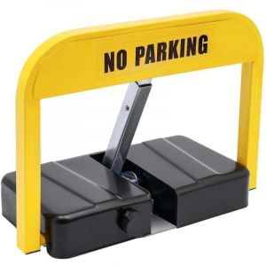 Serrure de parking Avec 2 T&eacute;l&eacute;commande, barri&egrave;re de stationnement automatique barri&egrave;re de stationnement protection tampon 25&deg;, serrure de poteau de