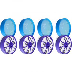 Dyson DC29 DC19 DC19T2 DC20 DC21，Kit 4 Remplacement Filtre Lavable pour Aspirateur