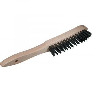Brosse métallique Poils acier 6rangées Circumpro
