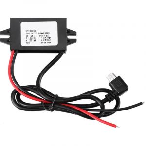 Tonysa - Voiture Convertisseur de Tension dc-dc 12V à 5V/3A Convertisseur de Tension de Voiture Micro usb Régulateur de Tension Etanche pour