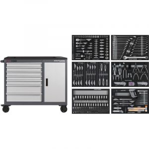 Kraftwerk - Servante d'atelier BT1100, 7 tiroirs, 300 pcs.