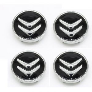 enjoliveurs pour Citro&euml;n C2 C4 LC5, 60 mm, cache-moyeu, logo de centre de jante, &eacute;tanches, accessoire