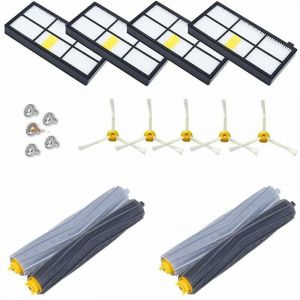 Seenlin - Kit Pièces accessoires pour iRobot Roomba serie 800 850 851 860 865 866 870 871 876 880 885 886 890 891 896 900 960 966 980 ect