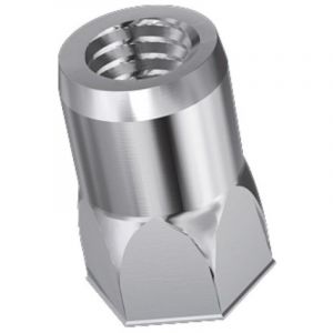 Douilles taraud&eacute;es Rivkl&eacute; auto-affleurantes f&ucirc;t semi hexagonal acier zingu&eacute; diam&egrave;tre 8 bo&icirc;te de 100 pi&egrave;ces - RIVKLE