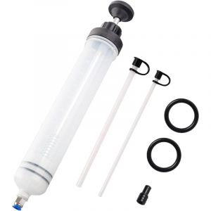 Jalleria - Seringue a Huile 500mL Huile Aspiration Seringue-Pompe de Transfert,Seringue Liquide de Frein avec Tube Extension-Seringue de Vidange