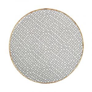 Dessous d'Assiette 'G&eacute;om&eacute;trique' 35cm Naturel
