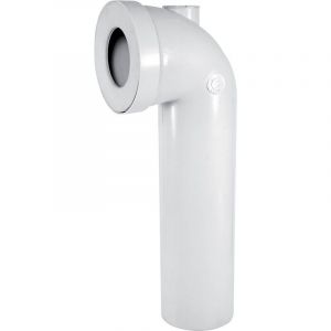 Pipe longue wc avec piquage &oslash; 100 Grandsire