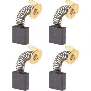 NOLUXA paires de balais de charbon 999044 brosses pour meuleuse d'angle 7x17mm compatibles avec Hitachi G18SE2 G18SR G23SC2 G23SR G23SF