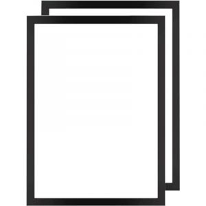 [JAMAIS UTILIS&Eacute;]Yitobici Cadre de peinture diamant, cadre photo, cadre magn&eacute;tique noir, d&eacute;coration murale, noir, 2 pi&egrave;ces (30 x 40 cm)