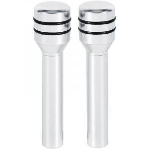 CCYKXA 2 pi&egrave;ces bouton de verrouillage de porte int&eacute;rieure broches de tr tion en alu um pour voiture SUV camion Automobile