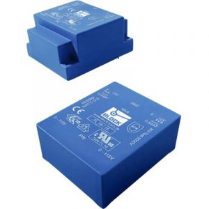 Fl 4/18 Transformateur pour circuits imprimés 2 x 115 v 2 x 18 v/ac 4 va 111 mA - Block