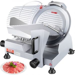 Vevor - Trancheuse Electrique Commerciale 320 w Trancheuse a Jambon Lame 300 mm 350-400 tr/min Trancheuse Charcuterie en Acier Inoxydable et Alu pour