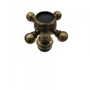 Croisillon pour m&eacute;langeur Julia/Eloise bronze mat, sans pastille porcelaine.