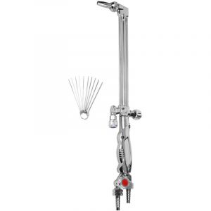 Chalumeau coupant Laiton galvanis&eacute; 3 tubes oxyg&egrave;ne ac&eacute;tyl&egrave;ne propane pour plaque de fer en acier