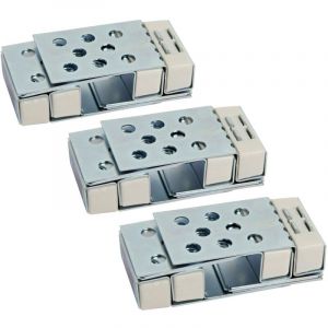 Semin - Lot de 3 kits trappe magnétique pour accès baignoire s'adapte à toute dimension de carrelage - pièces humides et salle de bain