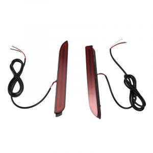 Tlily - Barre De Lampe Frein Queue R&eacute;flecteur Pare-Chocs Arri&egrave;re Voiture Led Pour Wish Sienna Isf Gx470 Rx300 (Deux Fonctions)