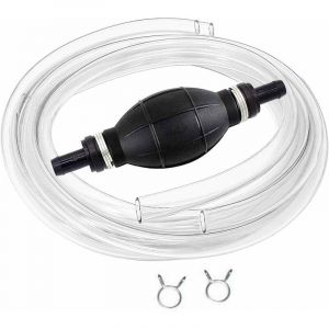 Manuel Pompe De Transfert De Carburant Avec 2M Siphon Tuyau Portable De Pompe à Main à Débit élevé à Siphon Pour Essence De Gaz Essence Diesel Huile