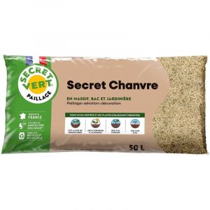 Secret chanvre paillis de chanvre 50 litres