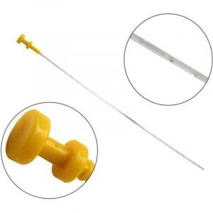 Remplacement de jauge de niveau d'huile de jauge d'huile moteur pour moteur &agrave; essence Peugeot 106, 205, 206, 306 TU - Multicolore