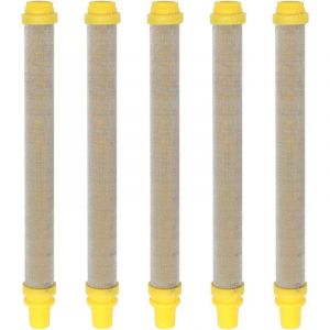 Pieces 100 Mesh Filter de Pistolet de Pulv&eacute;risation sans Air Miles en Acier Inoxydable Airless Pistole Filtre pour Wagner Airless Paint Spray