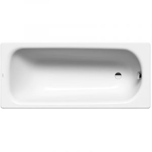 Kaldewei - Saniform Plus 160x75 cm Baignoire rectangulaire en acier émaillé, sans pieds, blanc alpin (112500010001)