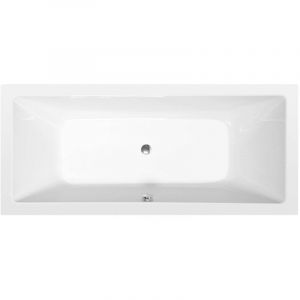 Polysan - Baignoires - Baignoire rectangulaire krysta, 180x70x39 cm, blanc 72906