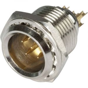 Hicon - xlr embase mâle verticale HI-XMEM5 Nombre de pôles: 5 argent 1 pc(s)