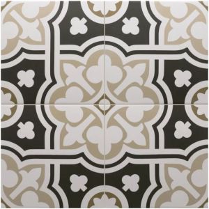 Nais - Carrelage Imitation Carreaux De Ciment 20x20 rivoli Plaza (1m&sup2;) - Les Carreaux de Jean