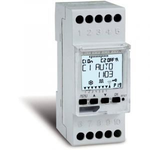 Interrupteur Horaire Digital Perry Electric 16 A Hebdomadaire Per1io6081