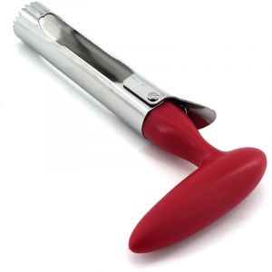 &Eacute;videur &agrave; pommes - Facile &agrave; utiliser et durable, pour pommes poires, poivrons, Fuji, Honey Ghee, Evening et Rose Apple Lady - Acier inoxydable,