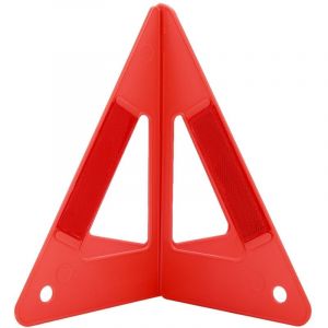 TONYSA Panneau stop, triangle de signalisation d'urgence pliable, haute visibilité, pour voiture, travaux routiers