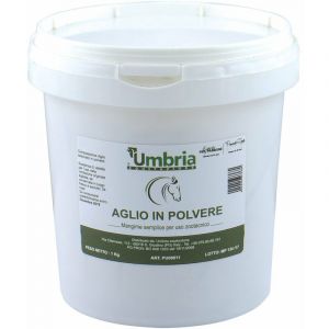 Ail en poudre pour chevaux, stimule la digestion et &eacute;loigne les insectes 1 kg