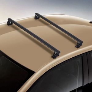 Barre transversale universelle de porte - bagages, pratique verrouillable conception porte - bagages, porte - toit, v&eacute;lo, ski, planche de surf,