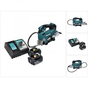 Pompe à graisse sans fil Makita DGP 180 RM 18 V 690 bar + 2x batterie 4,0 Ah + chargeur