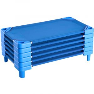 Mophorn Ensemble de lits empilables pour enfants, lot de 6, 42" L x 23" l, lits de sieste portables pour tout-petits, id&eacute;al pour la garderie et