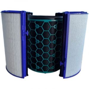 Filtre &agrave; charbon HEPA H13 pour purificateur Dyson Pure Hot+Cool HP04, HP05, HP09 FA43