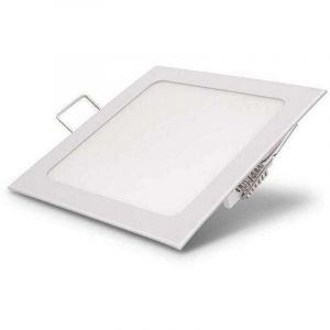 Ecolux - Downlight extrafin carré 6W Gris - Blanc Naturel 4200K