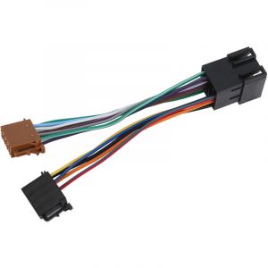 Eosnow Adaptateur de faisceau de c&acirc;blage ISO pour autoradio, compatible avec Peugeot 106, 206, 306, 307, 405, 406 et 607.