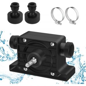 Pompe &agrave; Eau pour Perceuse Sans Fil Pompe a Gasoil Mini Pompe de Forage Pompe Perceuse &Eacute;lectrique Pompe Auto-amor&ccedil;ante pour Diesel Huile Liquide Eau