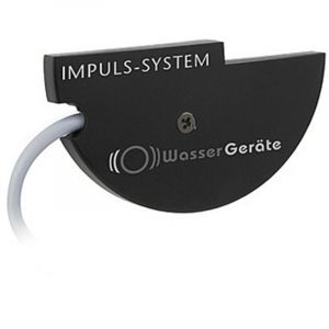 Compteur d'eau avec capteur optique d'impulsions et d&eacute;tection de reflux Impulsion K100 (100 l par impulsion)