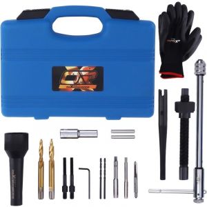 Kit D'outils Extracteur Brisé Endommagé Bougie de Préchauffage Réparation M8 M10