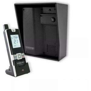 Interphone sans-fil ouverture g&acirc;che / portail via combin&eacute; - UltraCOM2 + visi&egrave;re noire + 1 combin&eacute;