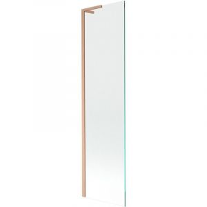 Mexen - Paroi de baignoire Next l 1 volet 50 x 150 cm, transparent, cuivre brossé - 895-050-000-03-00-65