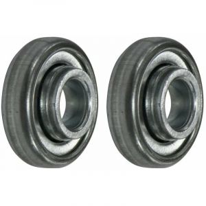 2x Roulement à billes de volet roulant avec épaulement ø extérieur 28mm ø intérieur 10mm en acier Standard Fenêtre Store Ouverture Fermeture Caisson