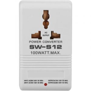 Sollbry - Convertisseur de puissance 100 w ac 110 V/120 v vers 220 V/240 v Convertisseur de tension élévateur et abaisseur Transformateur adaptateur