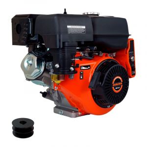 Sakawa - Moteur essence 4 Temps Démarrage électrique 270cc 9cv + Poulie Moteur 25mm e
